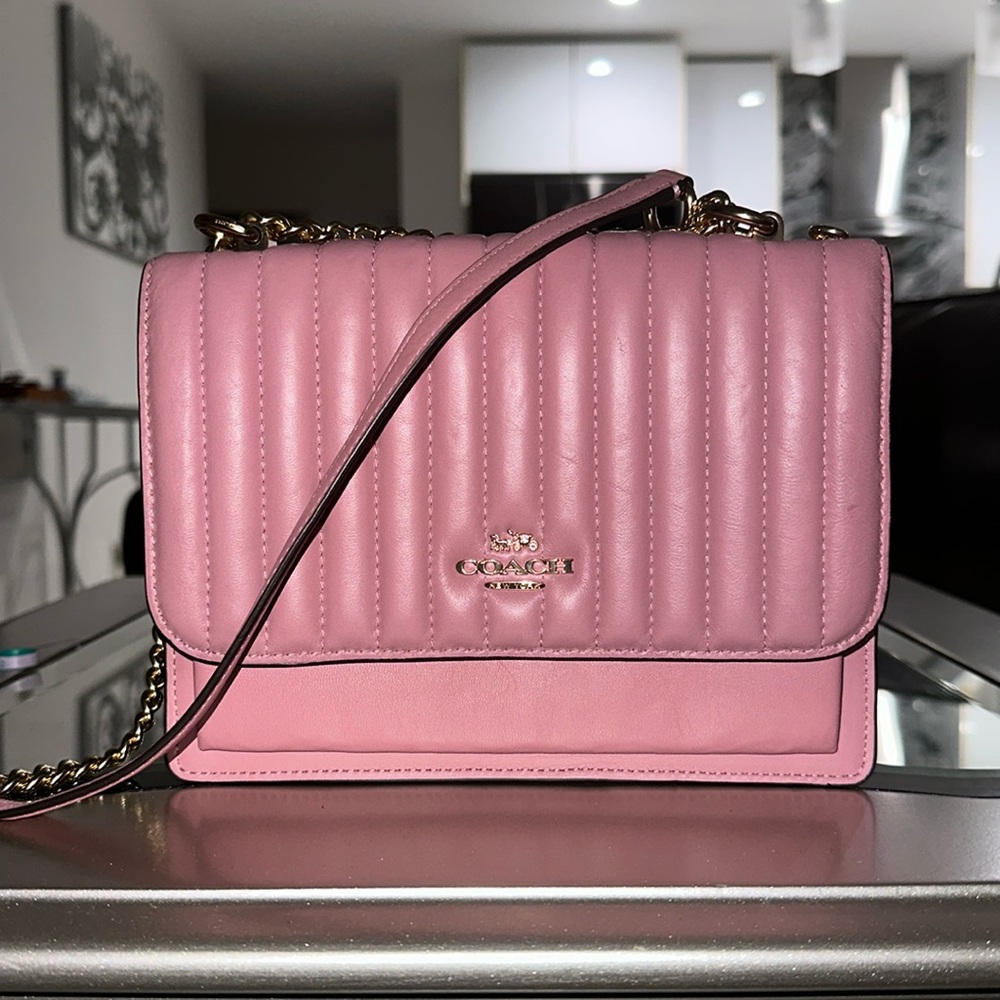 Pink Coach Crossbody